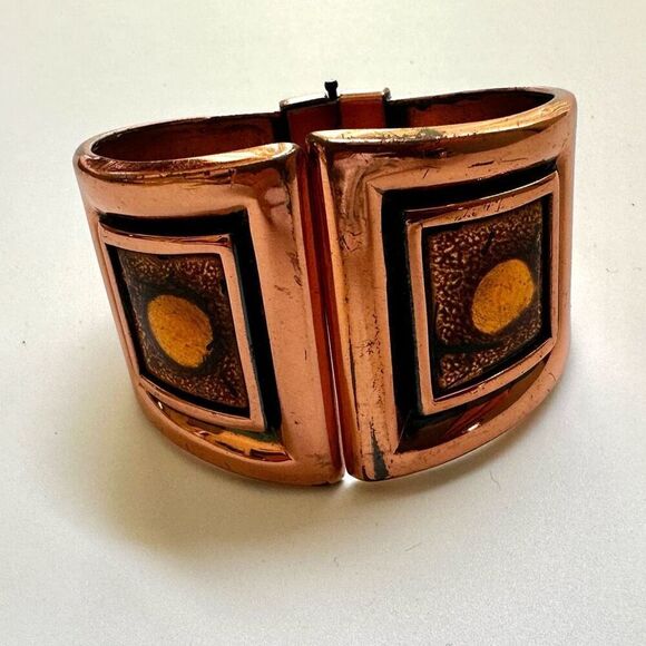 Matisse Renoir copper clamper bracelet - Picture 1 of 9